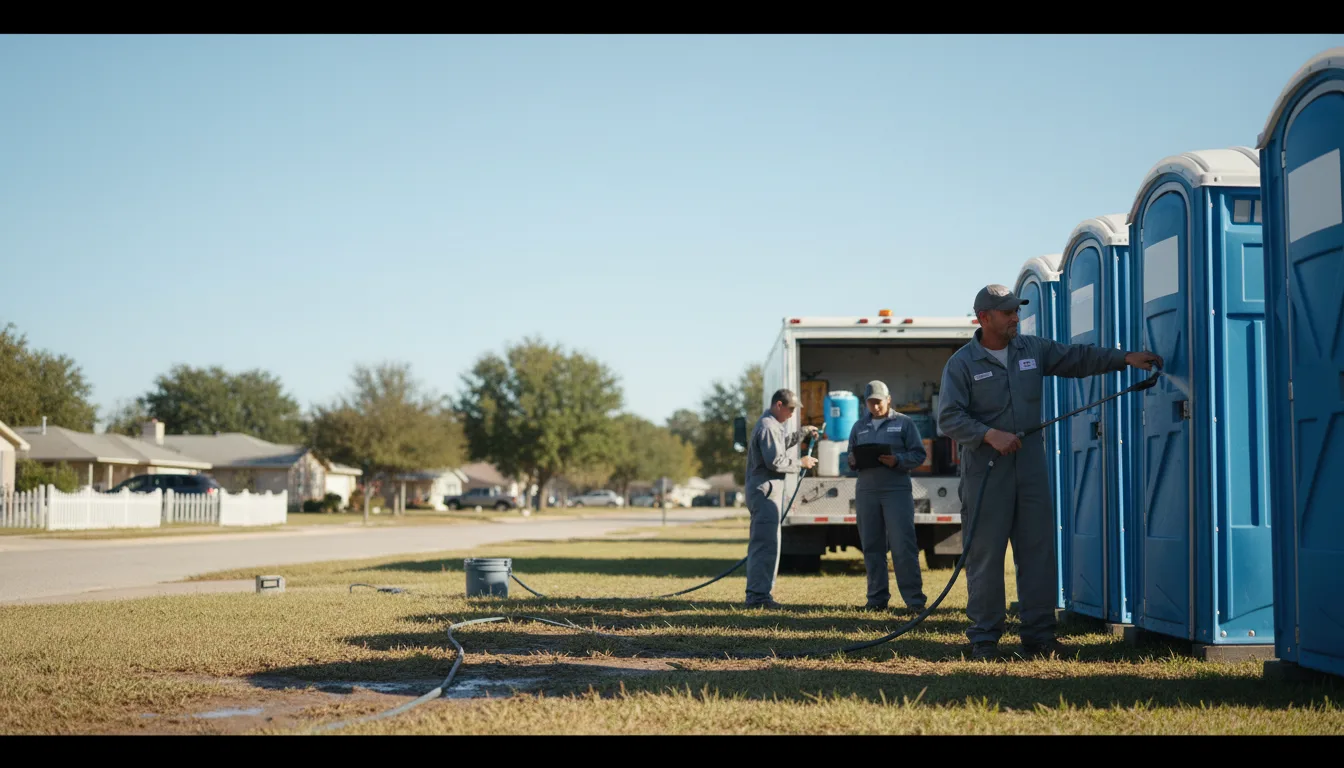 Long-Term Portable Toilet Rental in Arlington, KS near me